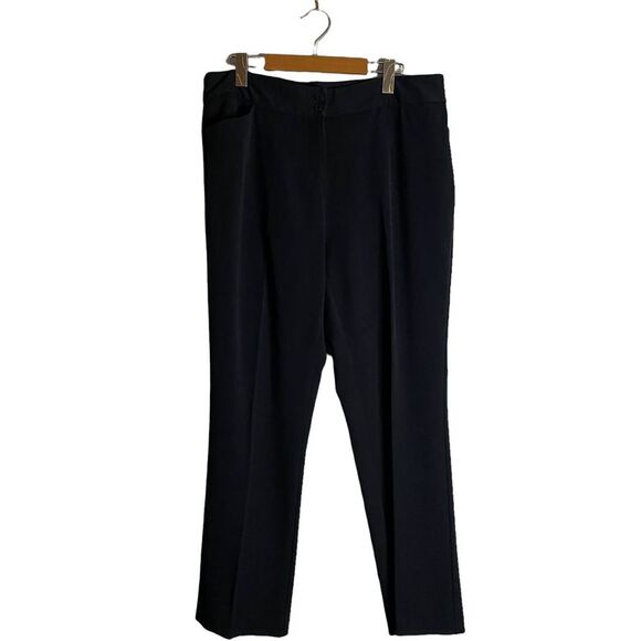 Northern Reflections Women's Black Town Ankle Dress Pants - Picture 1 of 8
